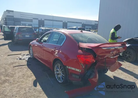 2007 Infiniti G35 Sport z USA, uszkodzony, nr VIN JNKBV61E27M722496